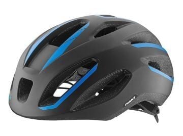 Giant Strive Mat Siyah / Mavi Kask