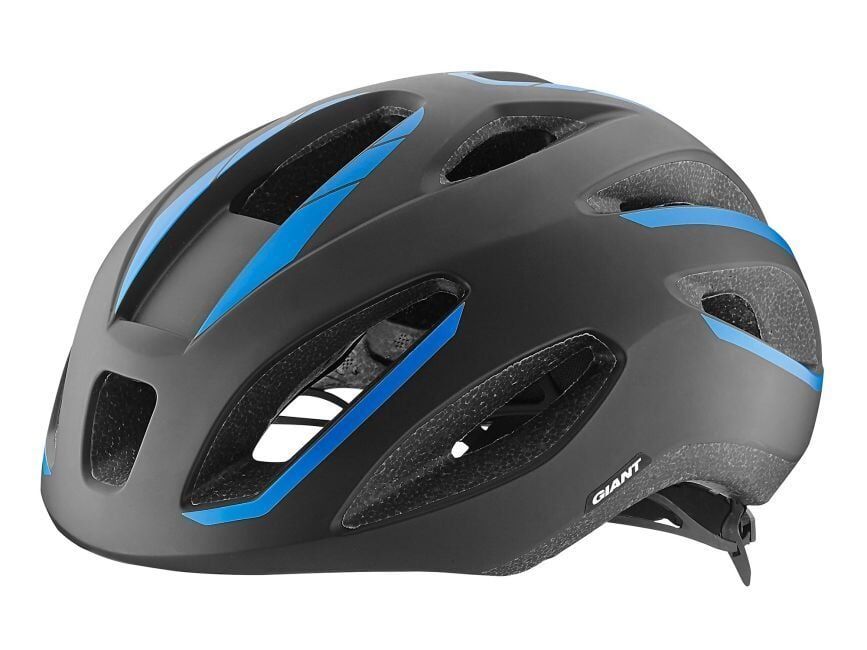 Giant Strive Mat Siyah / Mavi Kask M (55-59cm)