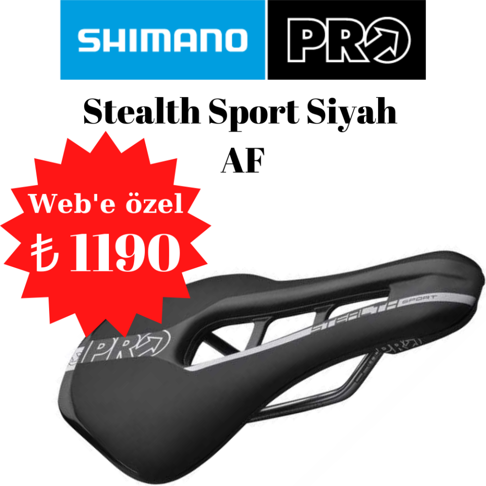 PRO Sele Stealth Sport Siyah 152mm