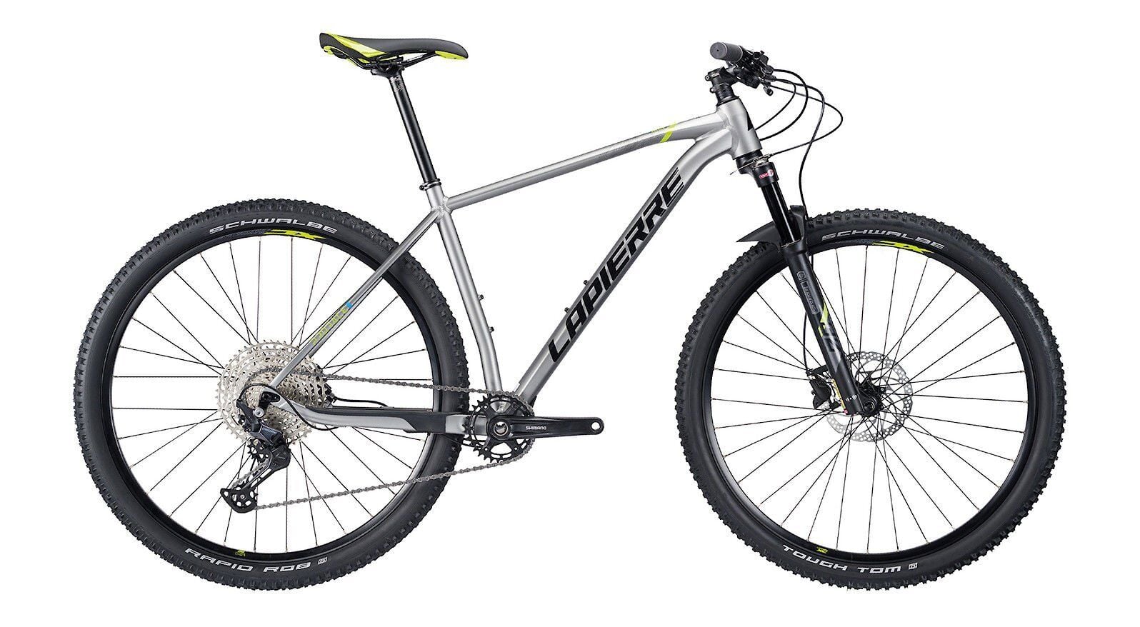 Lapierre PRORACE 3.9 12 Vites Hidrolik Disk Dağ Bisikleti Mat Gri-Siyah-Neon Yeşil - 48 Cm