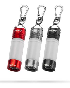 Nebo 6557 Poplite Fenerli Anahtarlık - Manyetik Gri