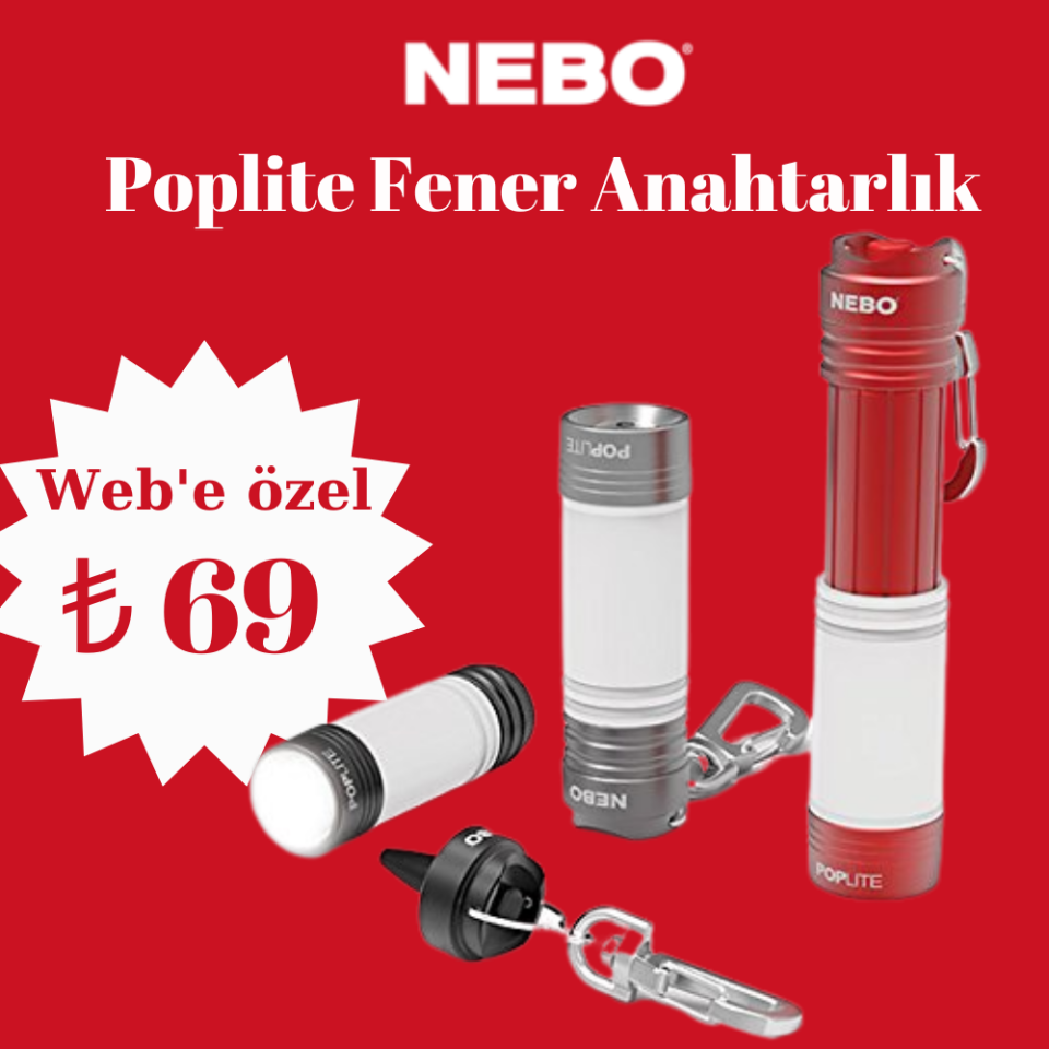 Nebo 6557 Poplite Fenerli Anahtarlık - Manyetik