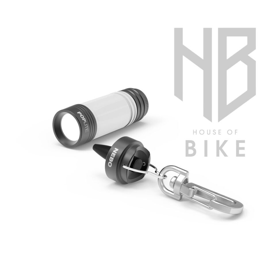 Nebo 6557 Poplite Fenerli Anahtarlık - Manyetik Siyah