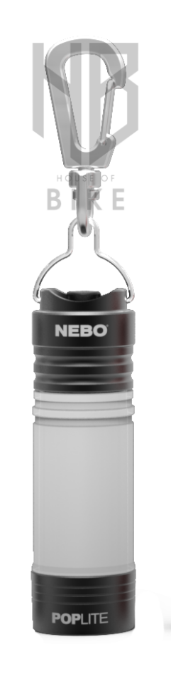 Nebo 6557 Poplite Fenerli Anahtarlık - Manyetik Siyah