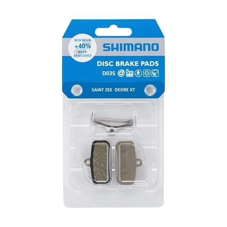 Shimano Disk Fren Balatası Resin D03S Yay/Pim dahil 1 Çift