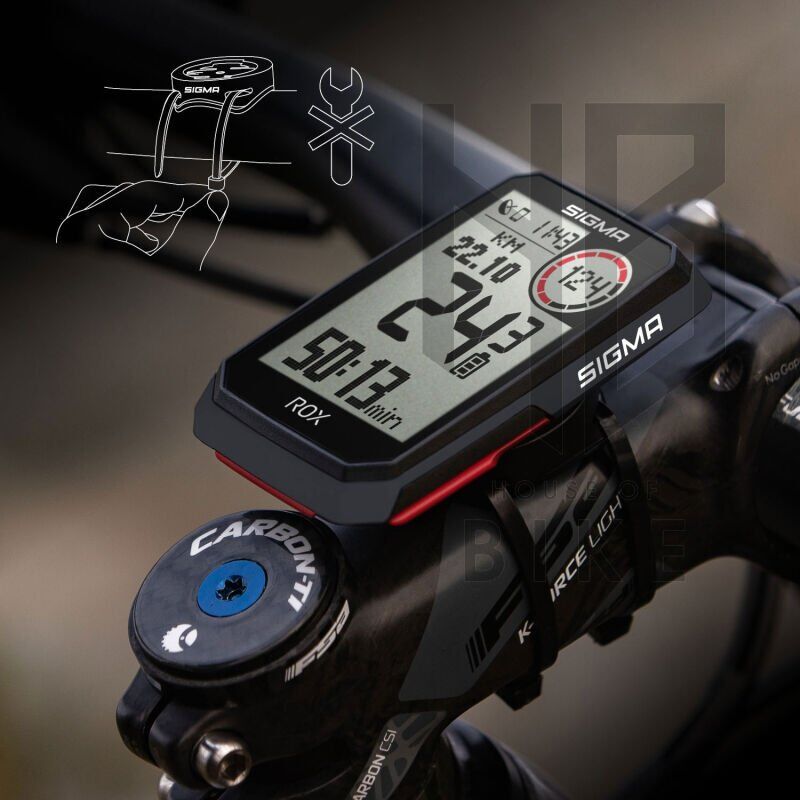 Sigma Rox 4.0 Gps Km Saati Hr Set