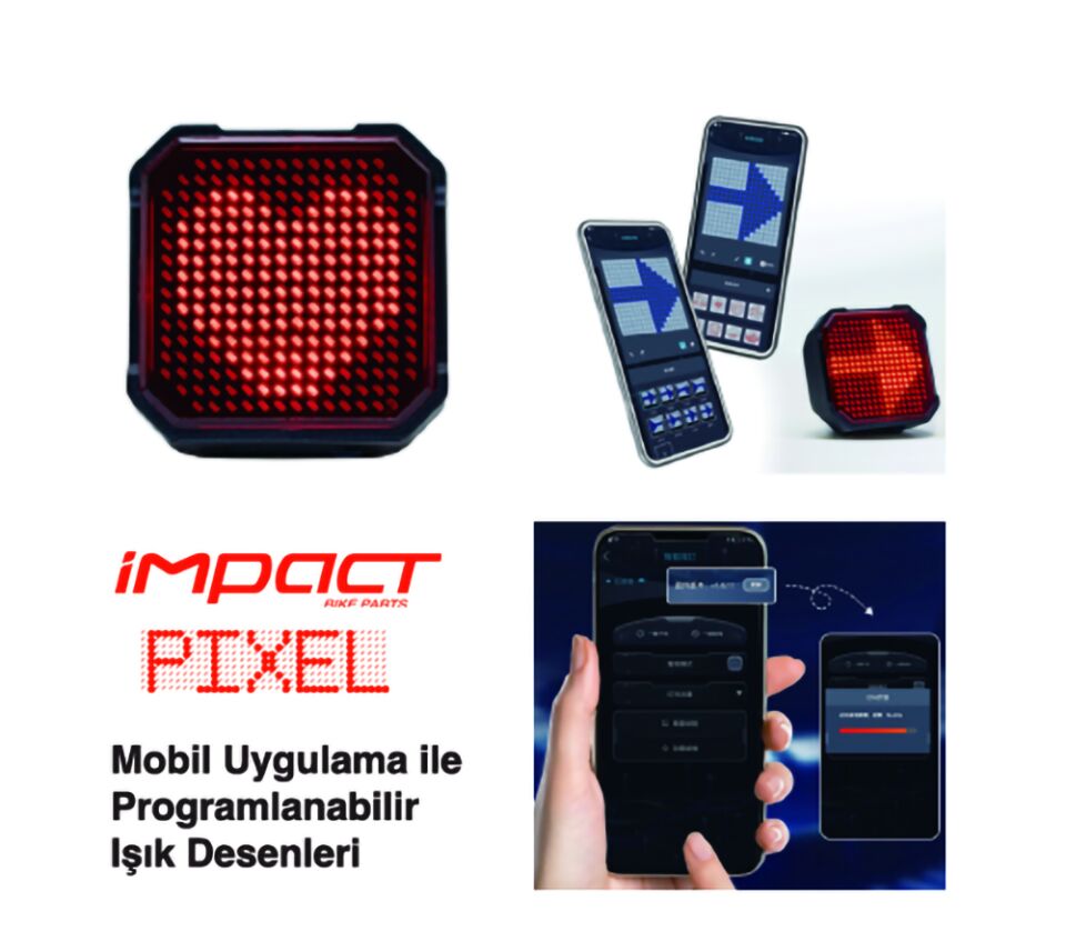 Impact PIXEL Programlanabilir Akıllı Işık | Şarjlı |