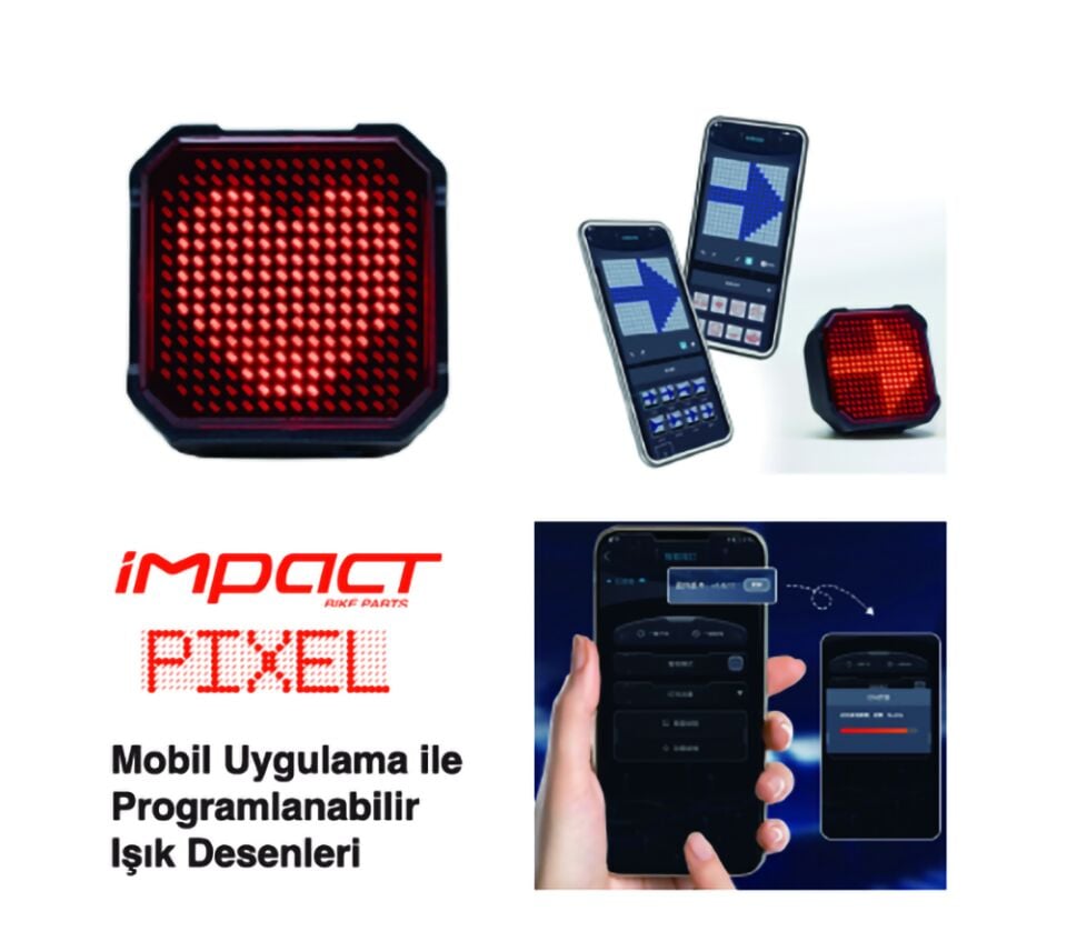 Impact PIXEL Programlanabilir Akıllı Işık | Şarjlı |