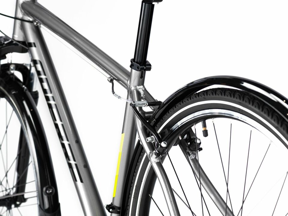 Lapierre Trekking 1.0 21-Vites V.B Gri-Lime-Siyah - 46 Cm