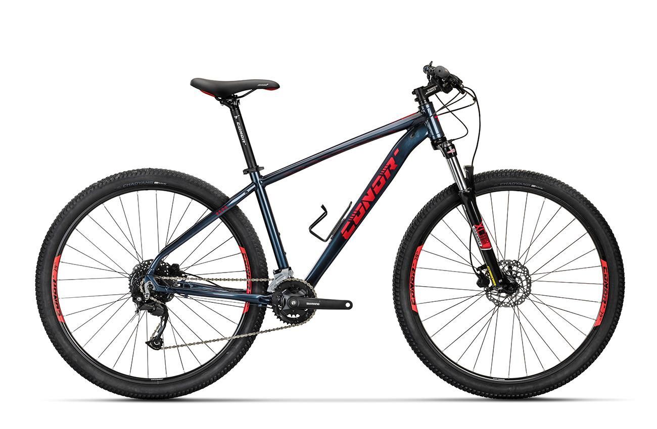 Conor 8500 29'' MTB - 18 Vites - Hidrolik Disk Fren Siyah - Kırmızı - 44 Cm