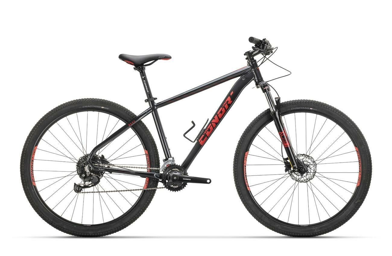 Conor 8500 29'' MTB - 18 Vites - Hidrolik Disk Fren Siyah - Kırmızı - 48 Cm