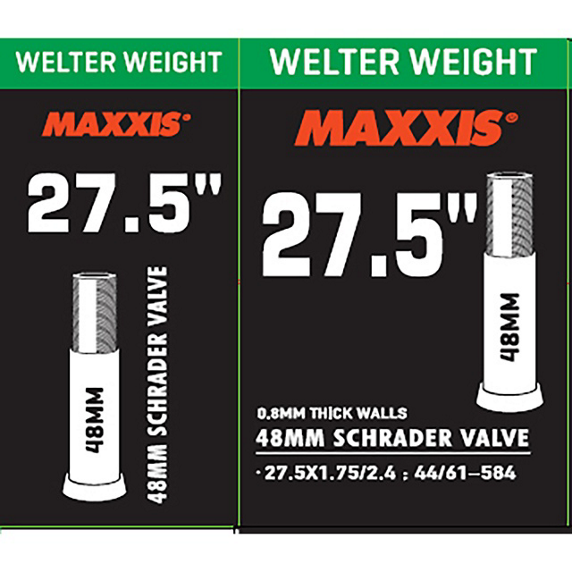 MAXXIS İç Lastik Welter Weight 27.5X1.75/2.4 SV Kalın Sibop 48mm