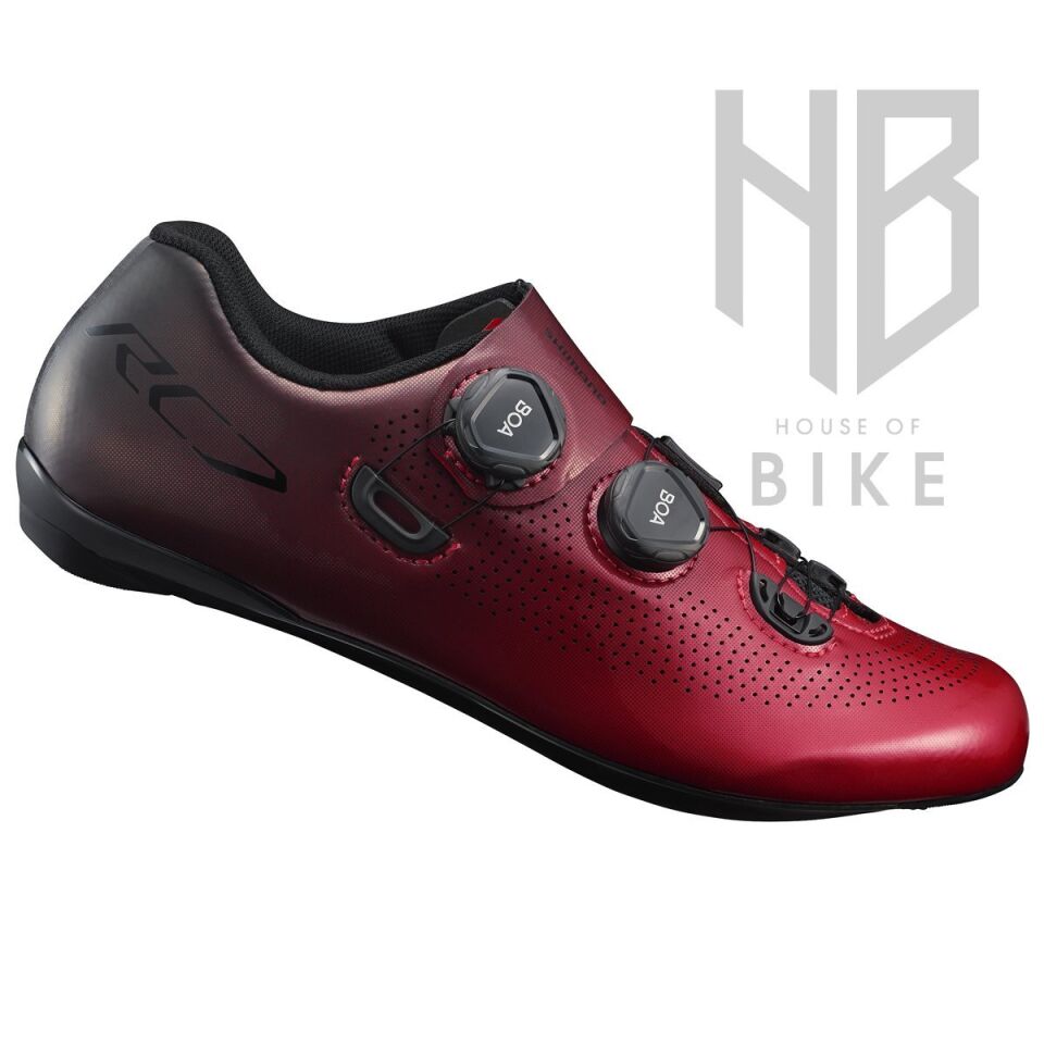 SHIMANO SH-RC701 KARBON YOL AYAKKABISI Kırmızı - 43