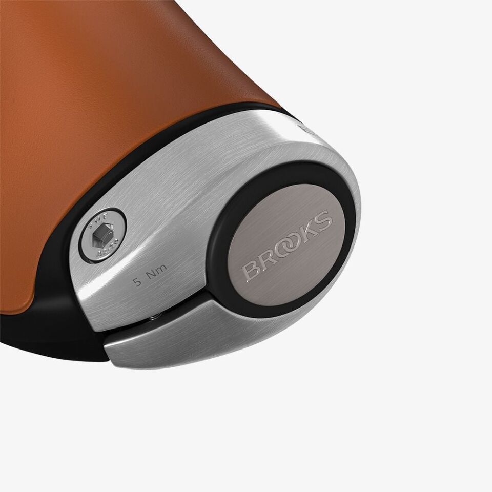 Brooks GP1 Deri Elcik 130/130mm - Kahverengi