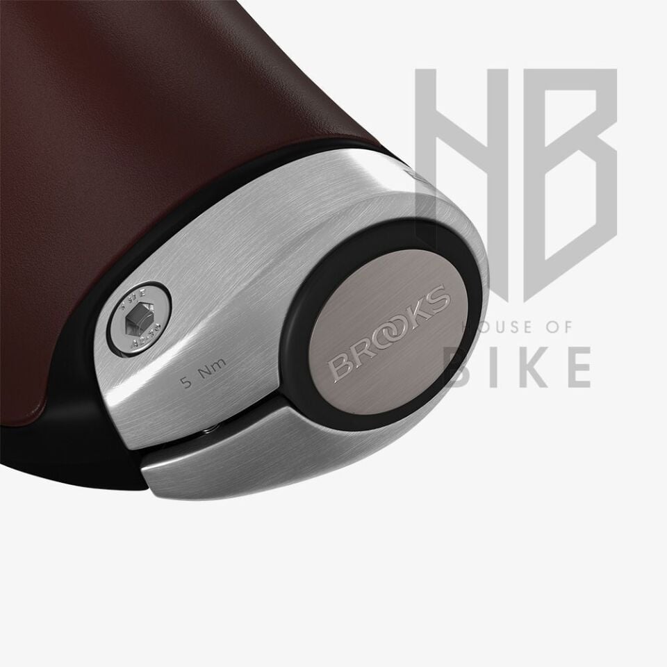 Brooks GP1 Deri Elcik 130/130mm - Kahverengi