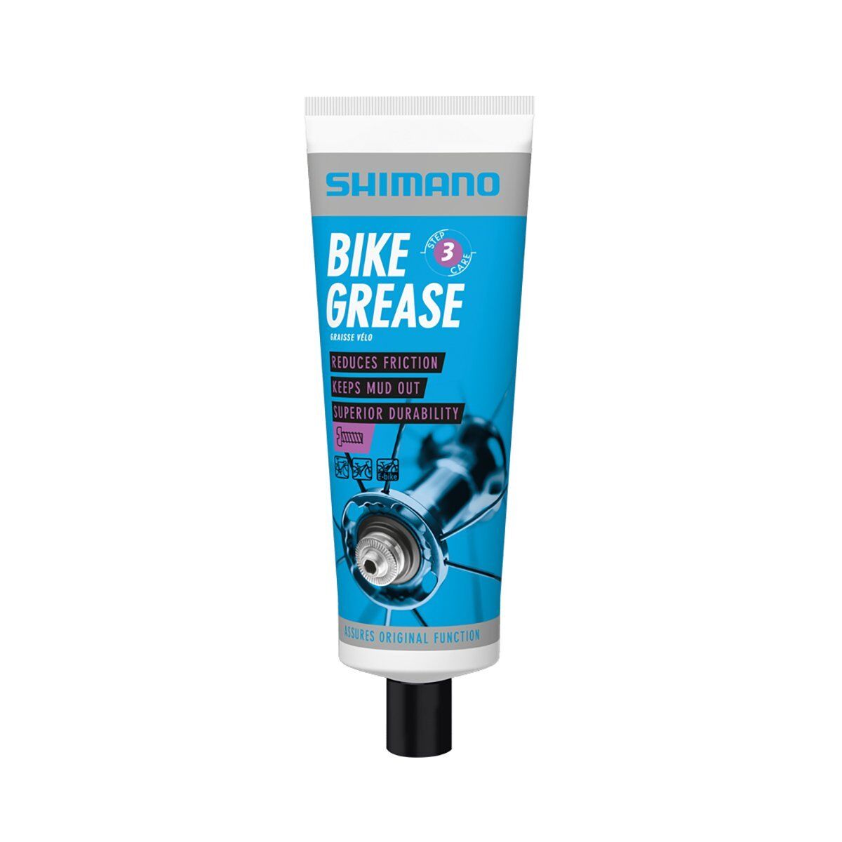 Shimano Yağ: Gres (Regular) 125ml Tüp
