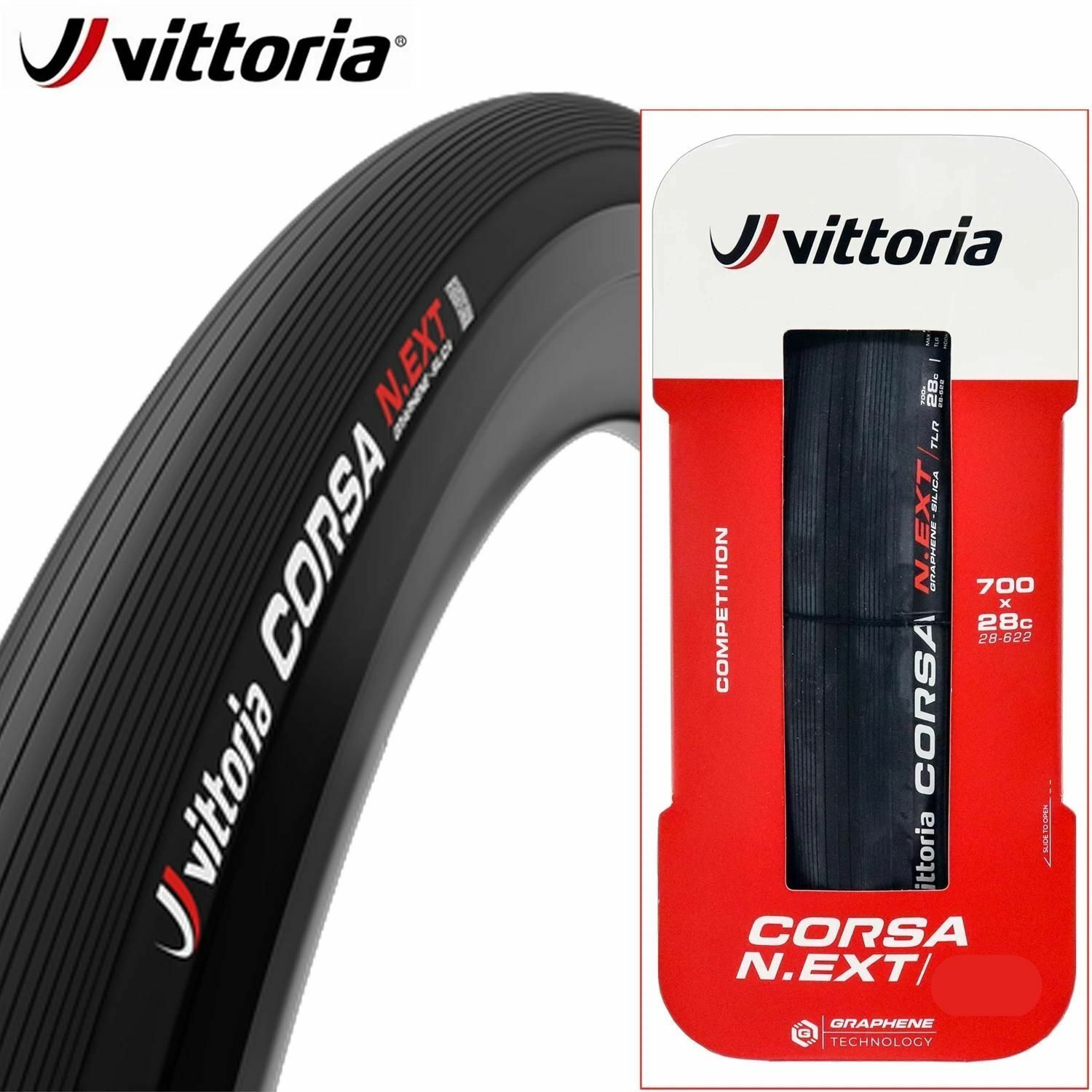 Vittoria Corsa N.EXT Katlanır Dış Lastik 700x28C