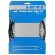 Shimano Fren Kablo Seti Yol/MTB Çelik Siyah (5x2200mm Dış+1.6x2050mm İç+1.6x1000mm İç)