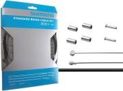 Shimano Fren Kablo Seti Yol/MTB Çelik Siyah (5x2200mm Dış+1.6x2050mm İç+1.6x1000mm İç)