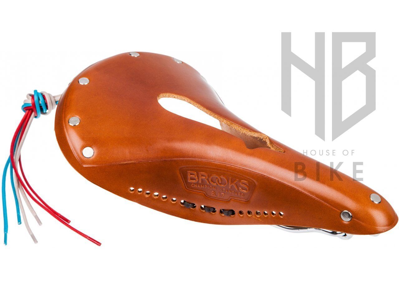 BROOKS B17 CARVED SELE Kahverengi