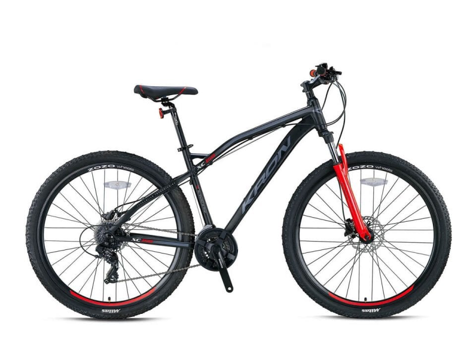 Kron XC 150 29 Jant MTB 18' 24 Vites H.DISC SİYAH-KIRMIZI-FÜME