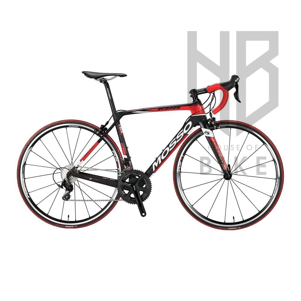 Mosso Reborn 105 Carbon 44 Cm Siyah/Kırmızı