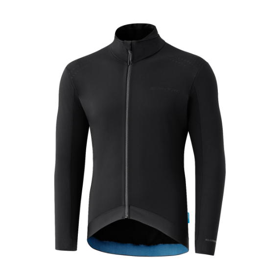 Shimano S-PHYRE Rüzgar Dirençli Uzun Kollu Forma - Windresistant - Siyah