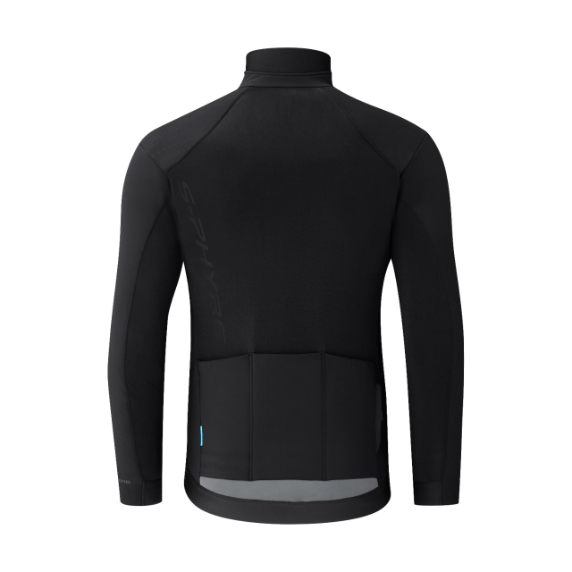 Shimano S-PHYRE Rüzgar Dirençli Uzun Kollu Forma - Windresistant - Siyah XL