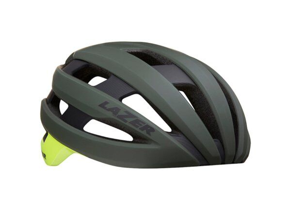 Lazer Sphere Kask CE-CPSC Dark Green - Flashing Yellow - Large