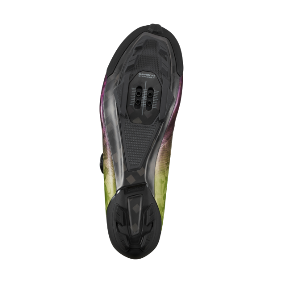 Shimano SH-RX800 SPD Gravel Ayakkabı Mor-Yeşil - 41