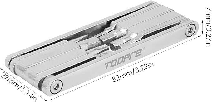 Toopre TL-8060 8 Fonksiyon Alyan Set | Gümüş |
