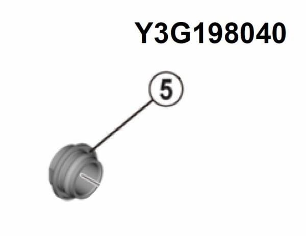 Shimano Toz Kapaklı Sol Koni - Cone L.H. w/Dust Cover FH-M8110