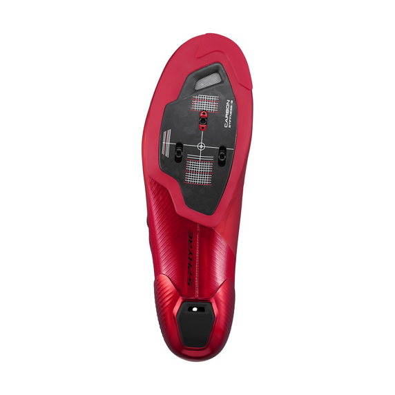 Shimano Bisiklet Ayakkabısı S-Phyre SH-RC903 Kırmızı 43.5