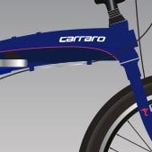 CARRARO FLEXI 107 20'' 7-V VB Mat Pembe-Siyah-Kırmızı