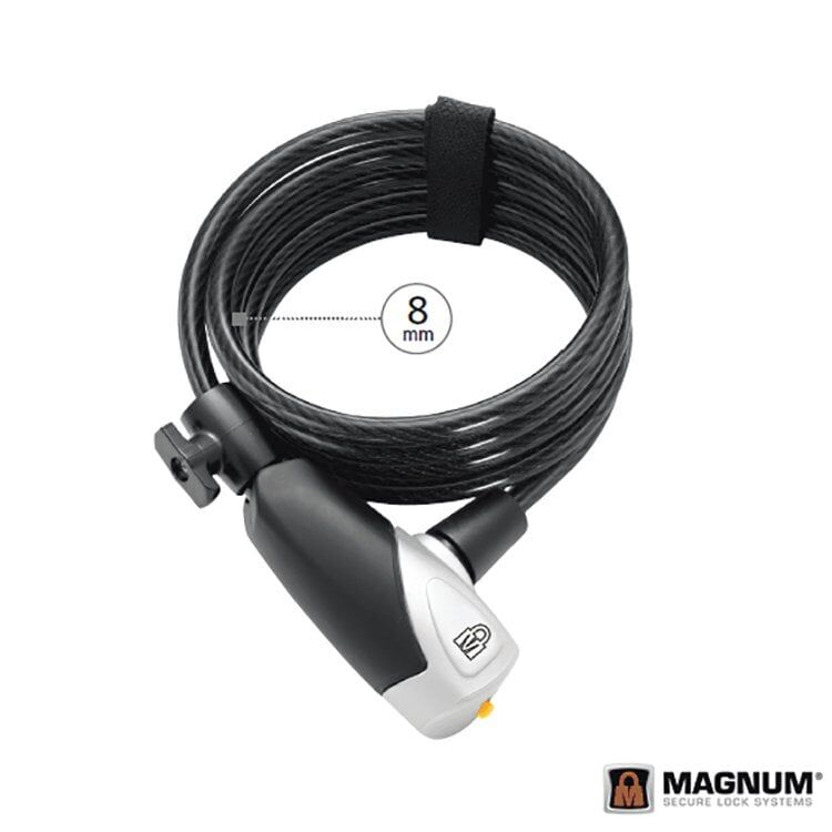 Magnum 3018 Anahtarlı Spiral Kilit - 8x1800mm