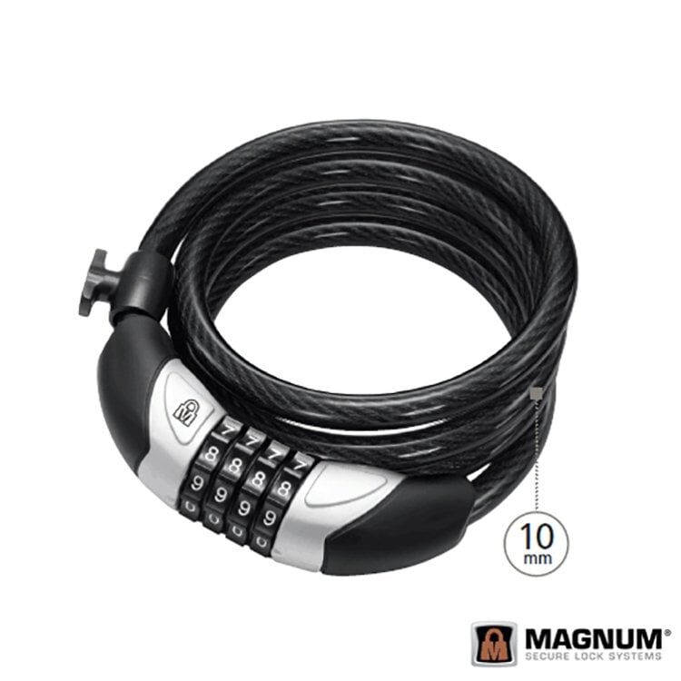 Magnum Spiral Kilit 10x1800mm, 4B. Şifreli