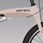 CARRARO FLEXI 107 20'' 7-V VB Mat Pembe-Siyah-Kırmızı