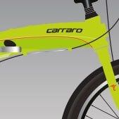 CARRARO FLEXI 106 20'' 6-V VB Krom-Kırmızı-Siyah-Beyaz