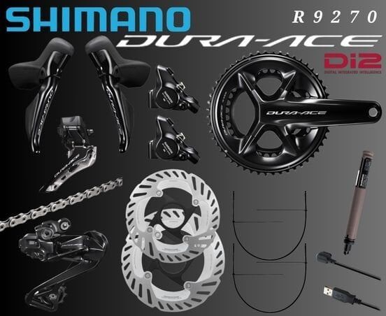 Shimano DURA-ACE Di2 R9270 Disk Grup Set 2x12V