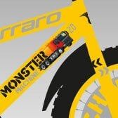 Carraro Monster 20 20'' 1-V VB Siyah - Gri