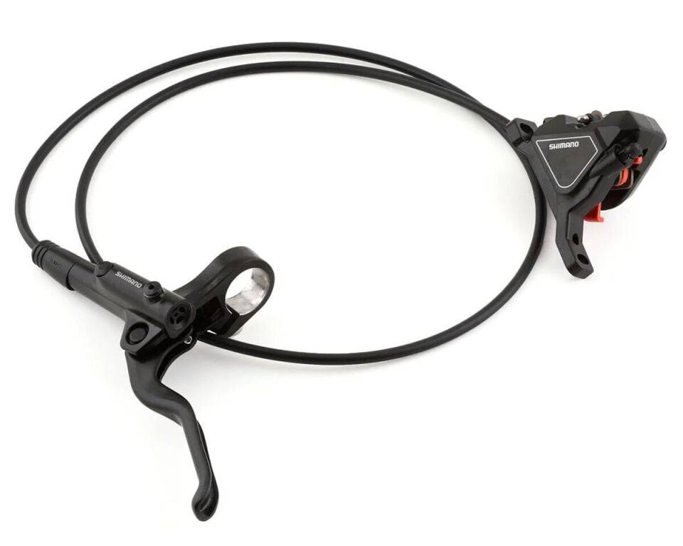 Shimano Hidrolik Disk Fren Seti MT201/UR300 | Sol/Ön | 1000mm | Düz Montaj |