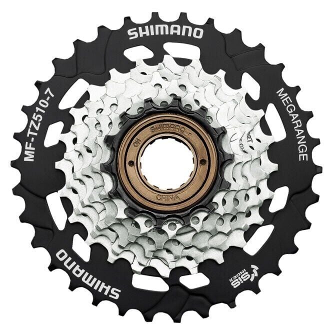 Shimano MF-TZ510-7 Freewheel 7-Vites | 14-34T | Megarange |