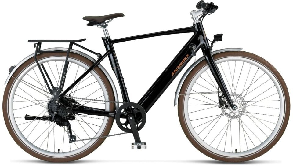 Mosso Alley Elektrikli Şehir Bisikleti- 53cm - 9V- HD Siyah