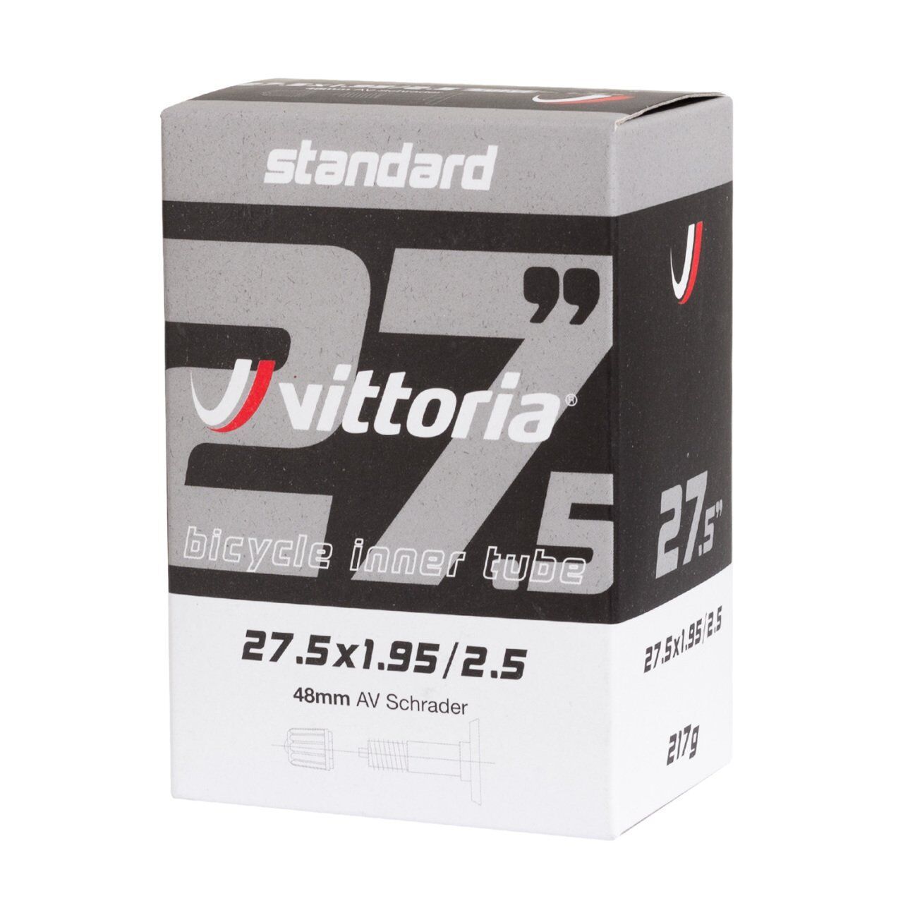 Vittoria İç Lastik Standard 27.5x1.95/2.5 Schrader 48mm