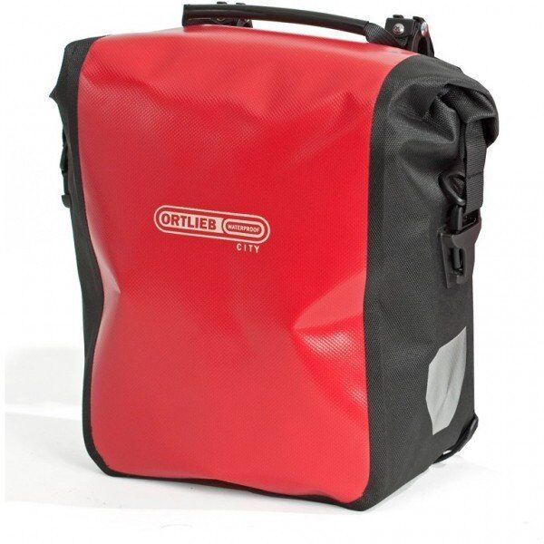 Ortlieb Sport-Roller City Ön Bisiklet Çanta 25L Kırmızı Siyah QL1 F6001