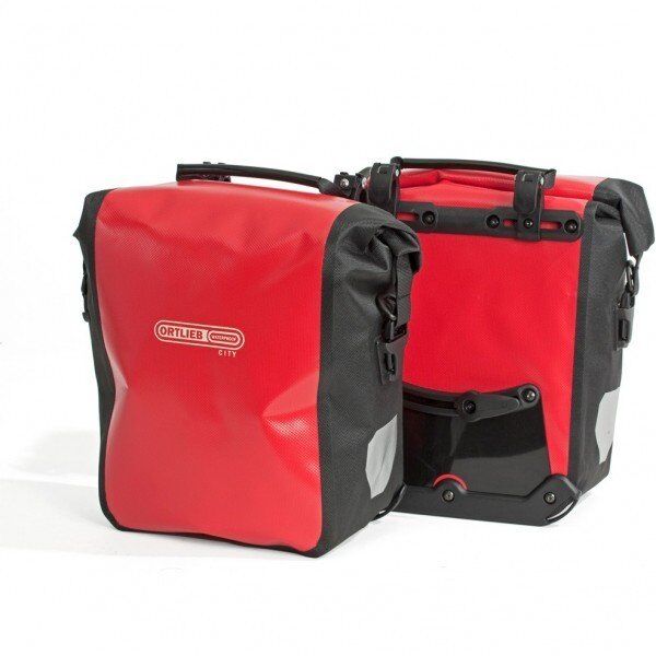 Ortlieb Sport-Roller City Ön Bisiklet Çanta 25L Kırmızı Siyah QL1 F6001
