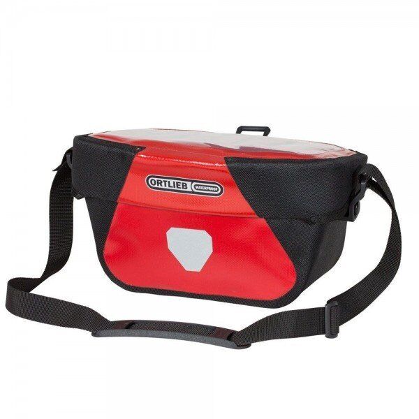 Ortlieb Ultimate Six Classıc Gidon Çantası 5L Kırmızı Siyah F3612