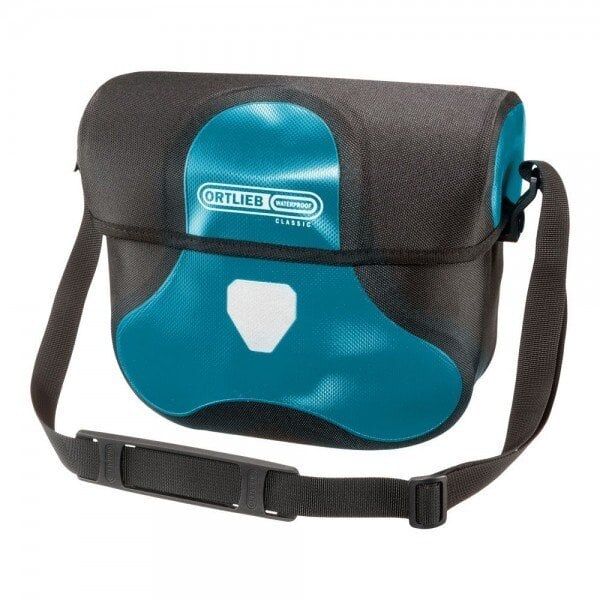 Ortlieb Ultimate Six Classıc Gidon Çantası 7L Petrol Siyah F3122