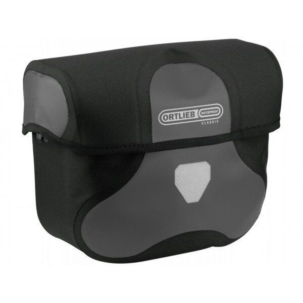 Ortlieb Ultimate Six Classıc Gidon Çantası 7L Asfalt Siyah F3124