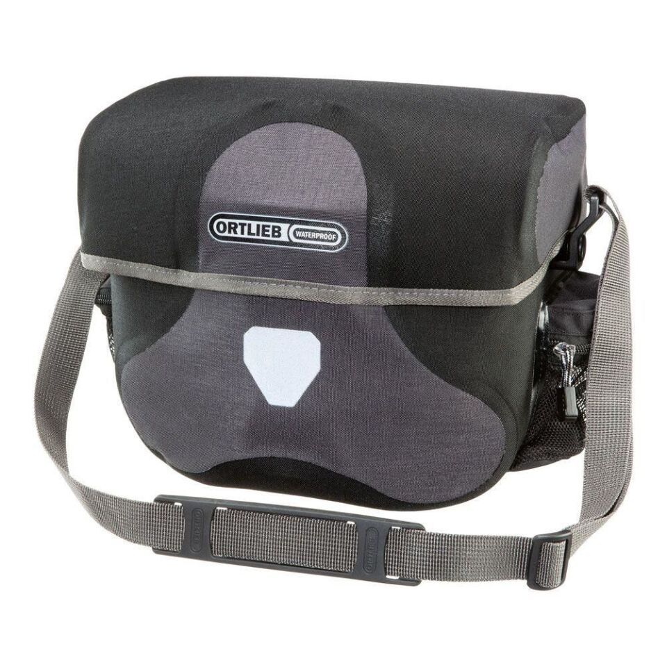 Ortlieb F3252 - Gidon Çantası Ultimate Six Plus 8.5L - Granit Siyah
